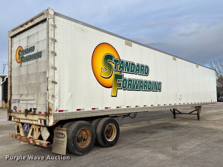 image for item FG1095 2013 Strick dry van trailer