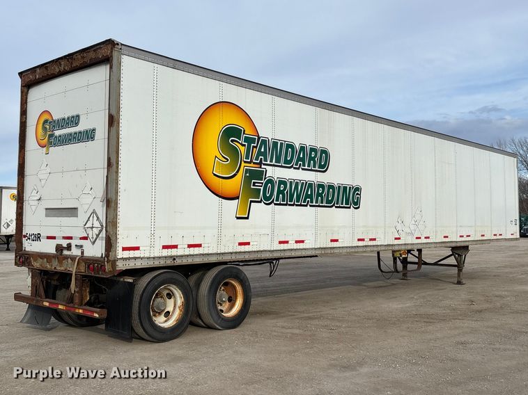 image for item FG1096 2007 Wabash dry van trailer