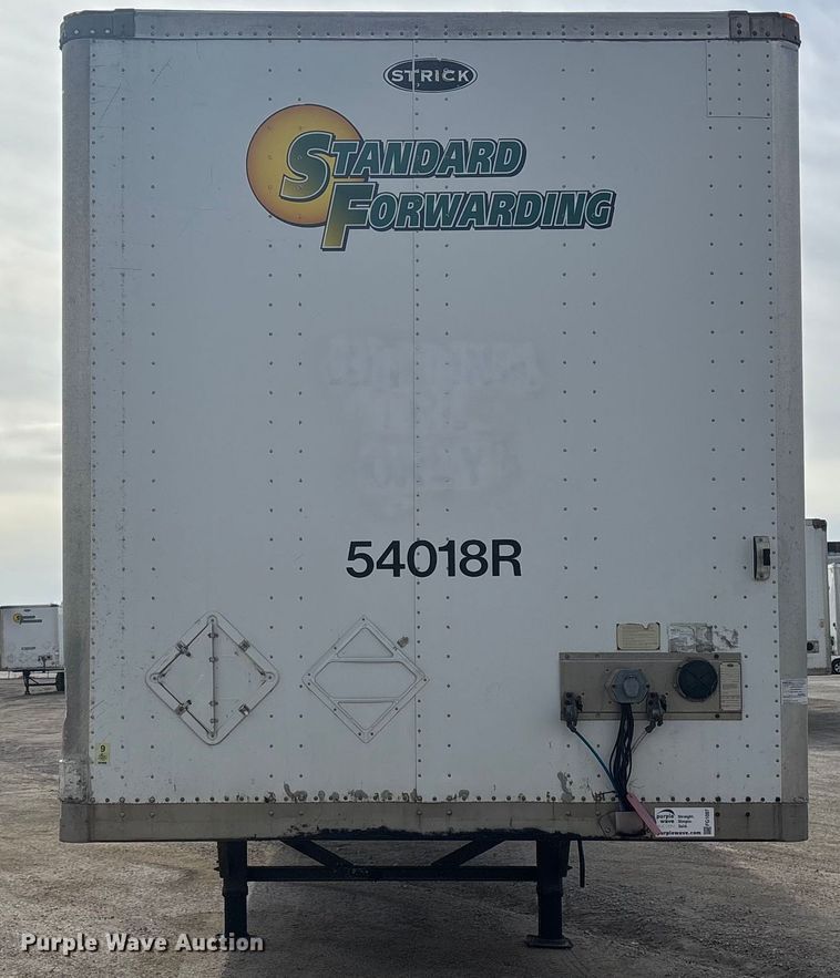 image for item FG1097 2013 Strick dry van trailer