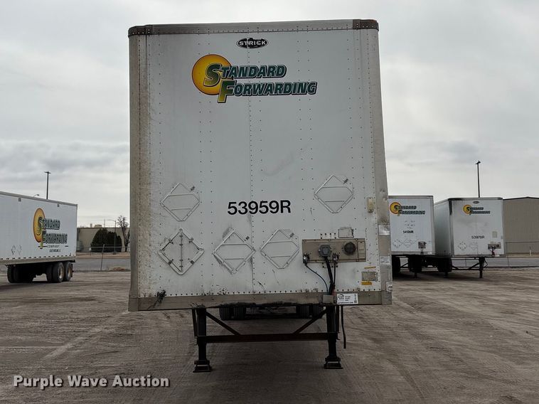 image for item FG1107 2013 Strick dry van trailer