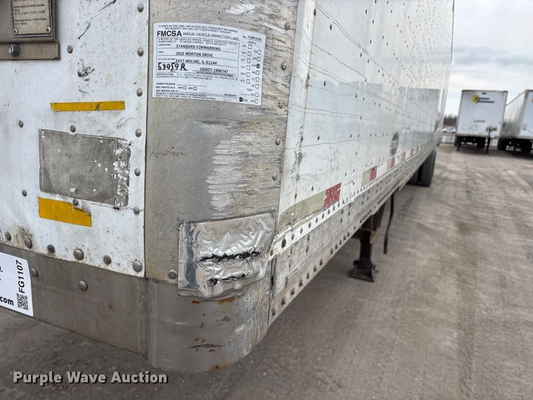 image for item FG1107 2013 Strick dry van trailer
