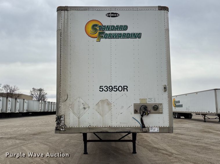 image for item FG1109 2013 Strick dry van trailer