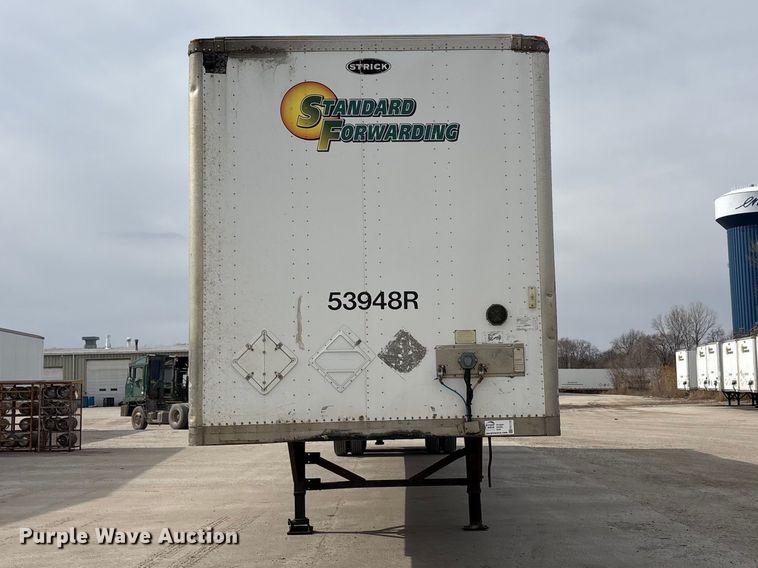 image for item FG1110 2013 Strick dry van trailer