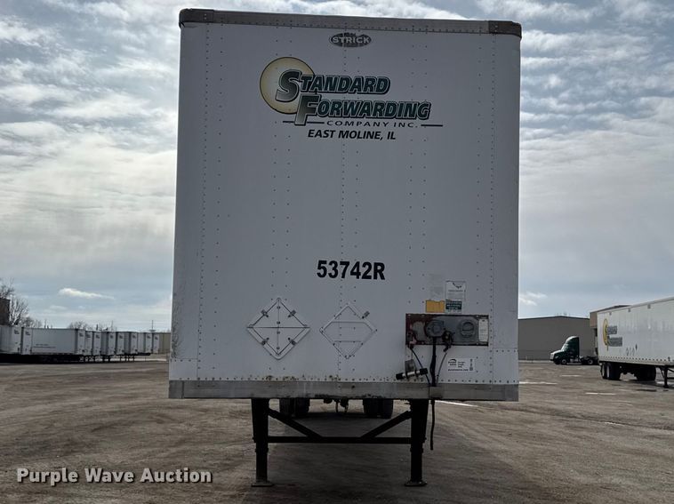 image for item FG1128 2005 Strick  dry van trailer