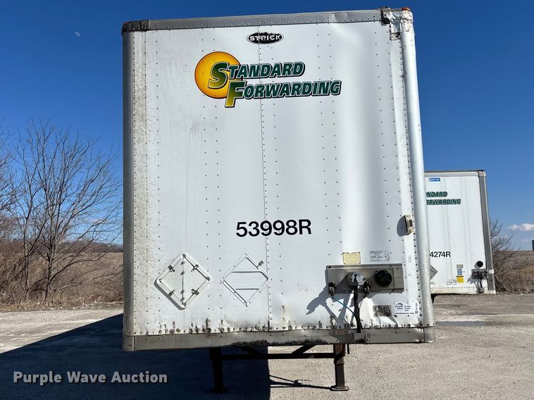 image for item FK1229 2013 Strick dry van trailer