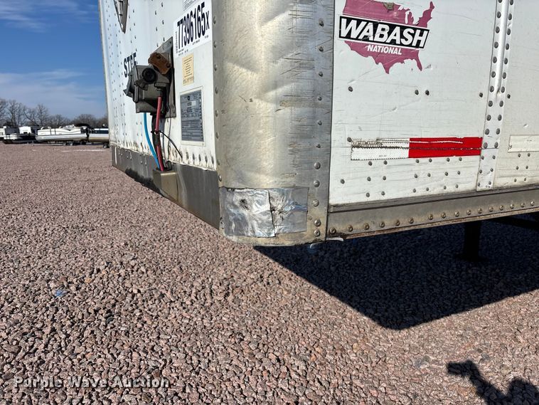 image for item YA2302 2014 Wabash dry van trailer