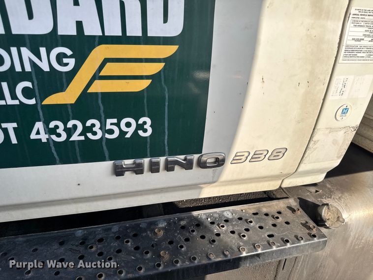 image for item YA2306 2014 Hino 338 box truck