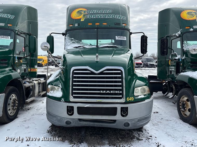 image for item YA2312 2016 Mack CXU613 semi truck