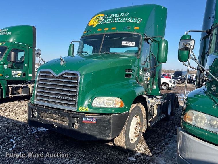 image for item YA2314 2016 Mack CXU613 semi truck