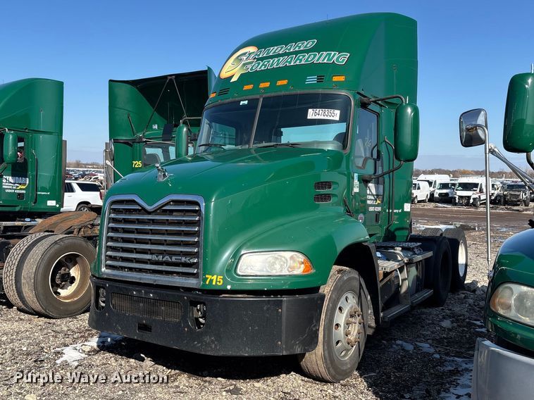 image for item YA2321 2016 Mack CXU613 semi truck