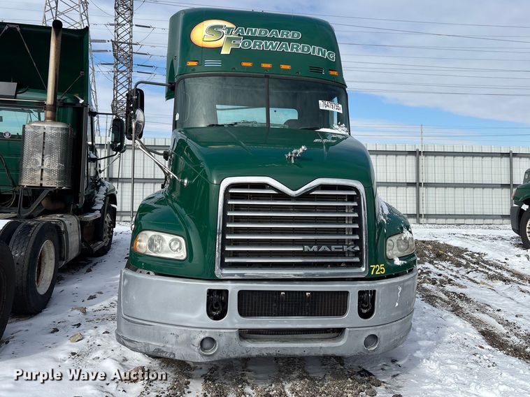 image for item YA2322 2016 Mack CXU613 semi truck