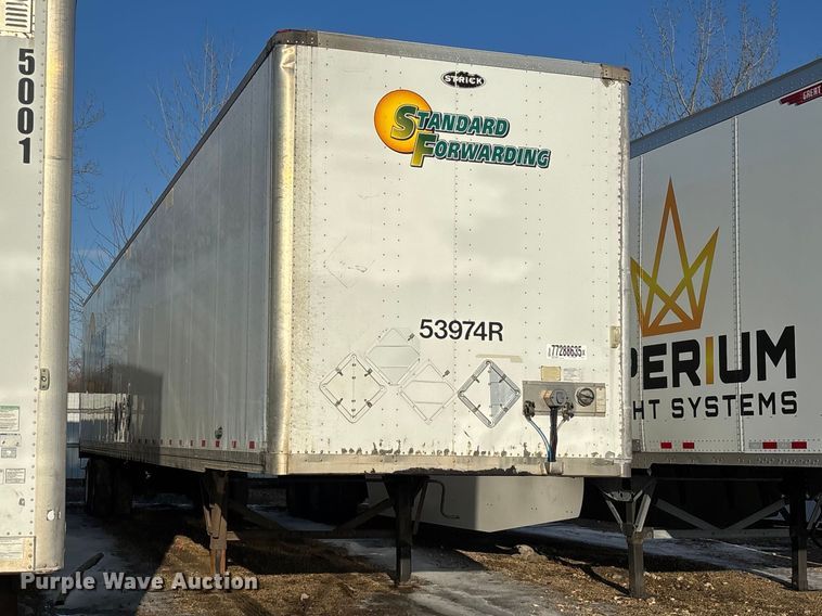 image for item YA2337 2013 Strick dry van trailer