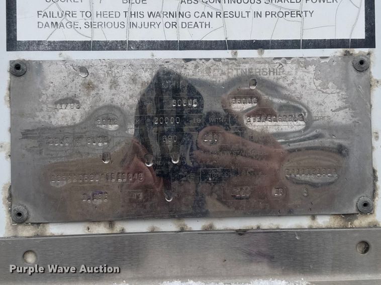 image for item YA2352 2004 Great Dane Trailers 7411TP101A dry van trailer