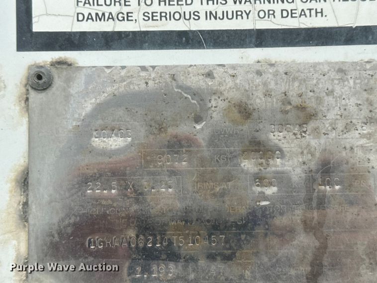 image for item YA2355 2004 Great Dane Trailers 7411TP101A dry van trailer