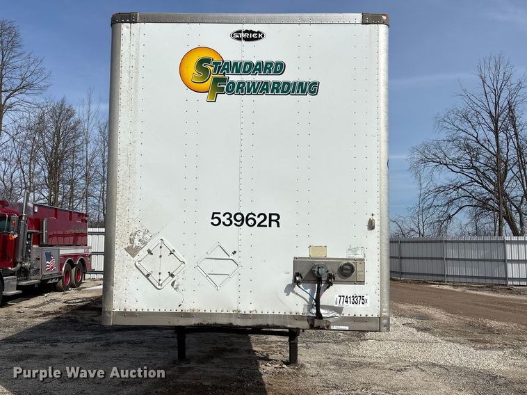 image for item YA2374 2013 Strick dry van trailer