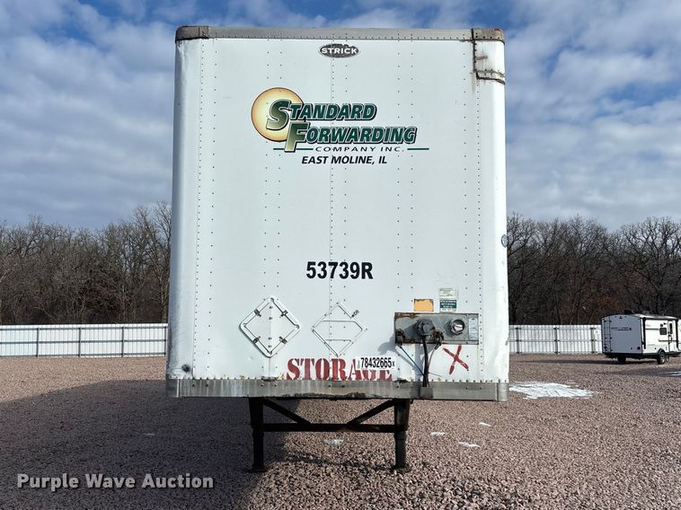 image for item YA2448 2005 Strick dry van trailer