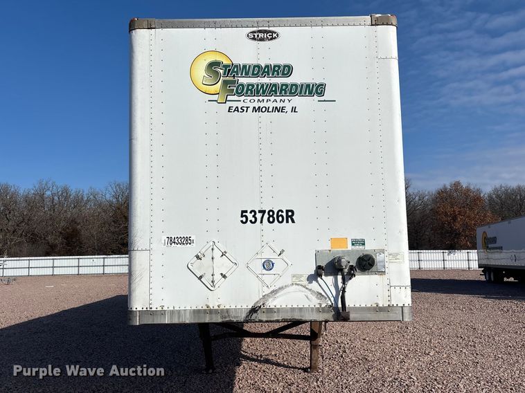 image for item YA2450 2006 Strick dry van trailer