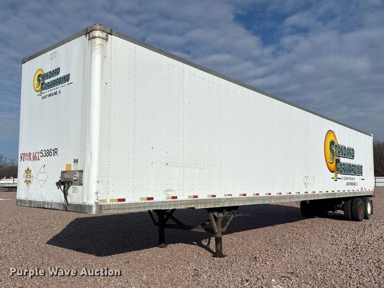 image for item YA2451 2007 Strick dry van trailer