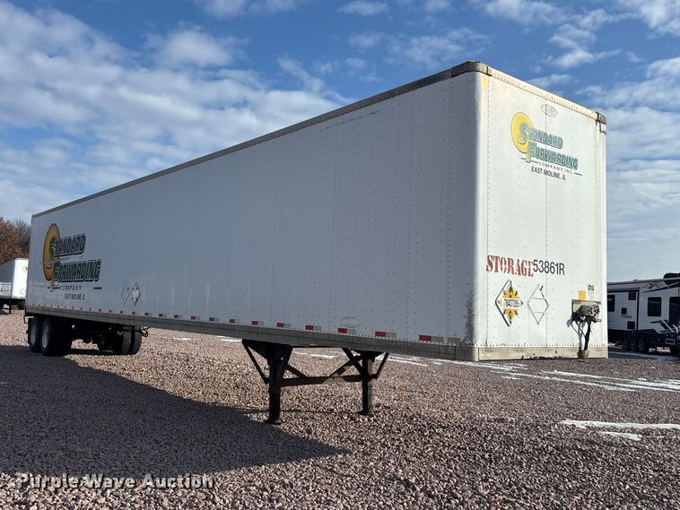 image for item YA2451 2007 Strick dry van trailer