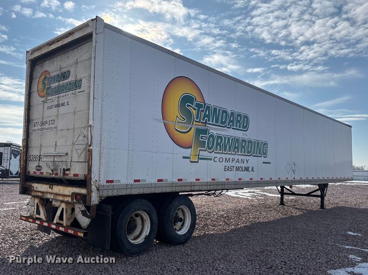 image for item YA2451 2007 Strick dry van trailer