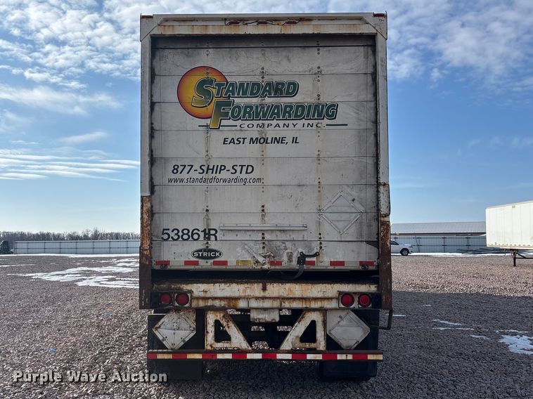 image for item YA2451 2007 Strick dry van trailer