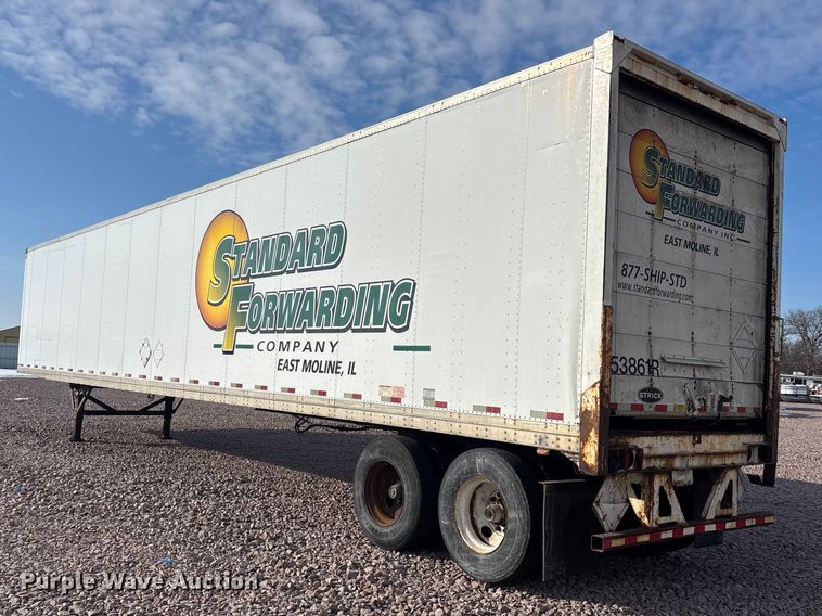 image for item YA2451 2007 Strick dry van trailer