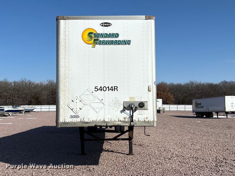 image for item YA2452 2013 Strick dry van trailer