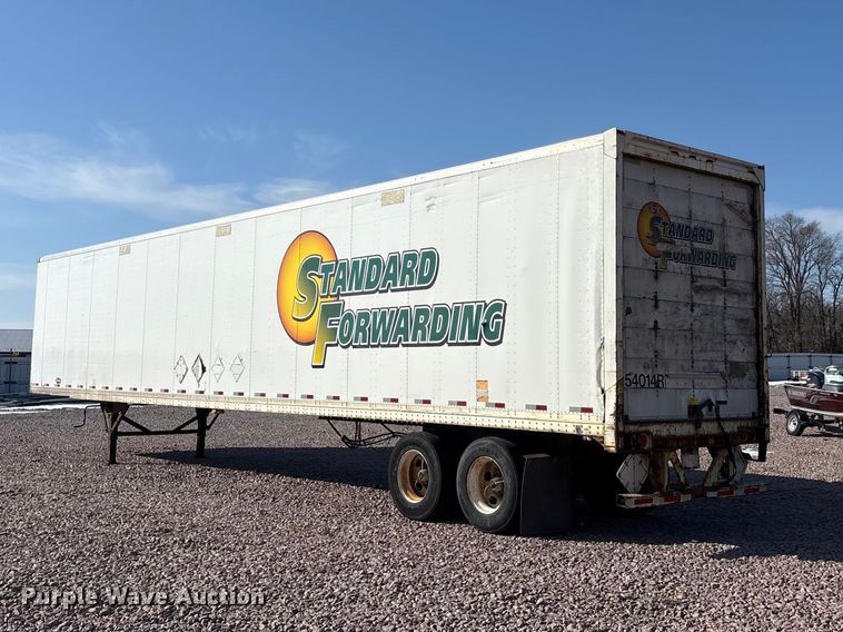 image for item YA2452 2013 Strick dry van trailer