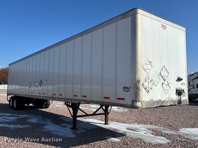 image for item YA2453 2014 Wabash dry van trailer