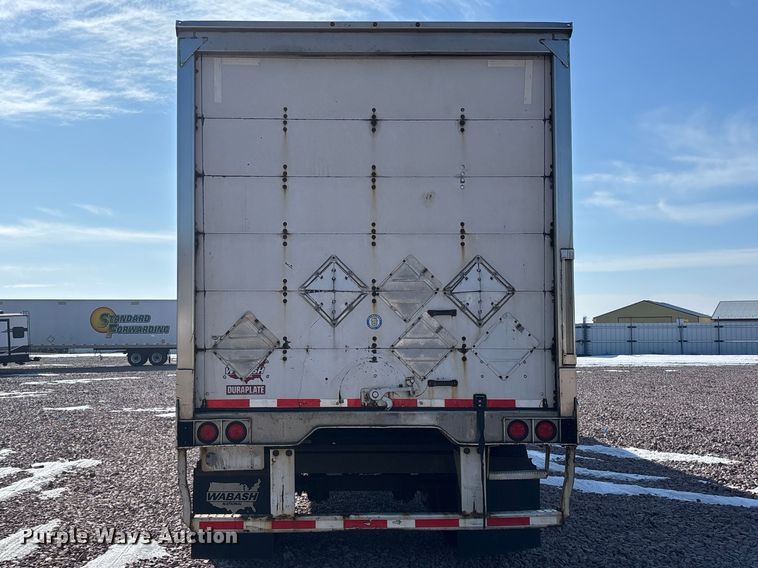 image for item YA2453 2014 Wabash dry van trailer