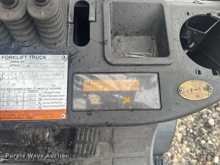 image for item YA2758 Toyota 8FGCU25 forklift