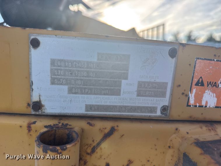 image for item DP5160 2003 Vermeer SC252 stump grinder