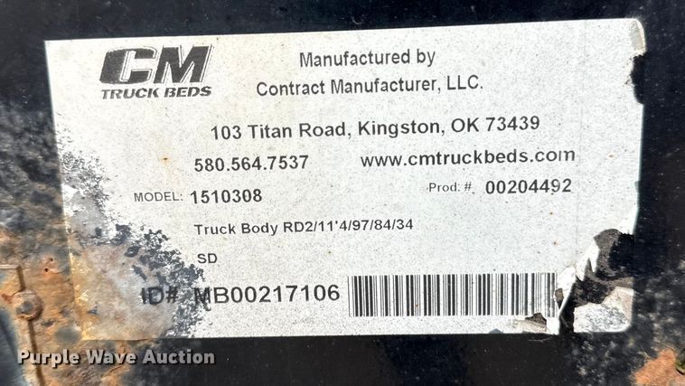 image for item DQ4286 CM Truck Beds flatbed truck bed