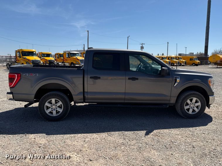 image for item DR1033 2022 Ford F150 Crew Cab pickup truck