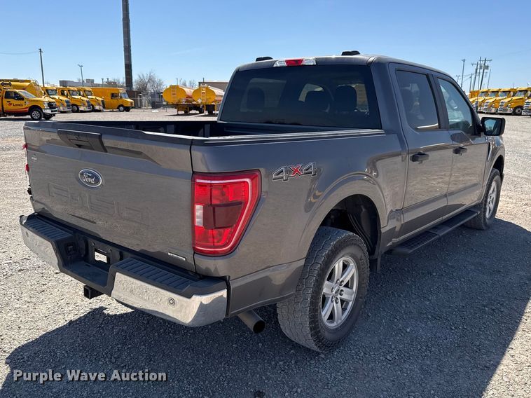 image for item DR1033 2022 Ford F150 Crew Cab pickup truck