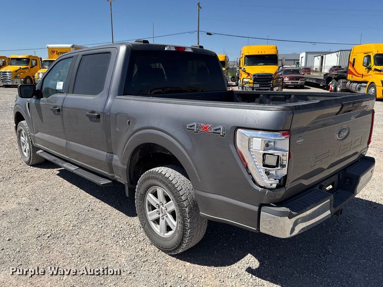 image for item DR1033 2022 Ford F150 Crew Cab pickup truck
