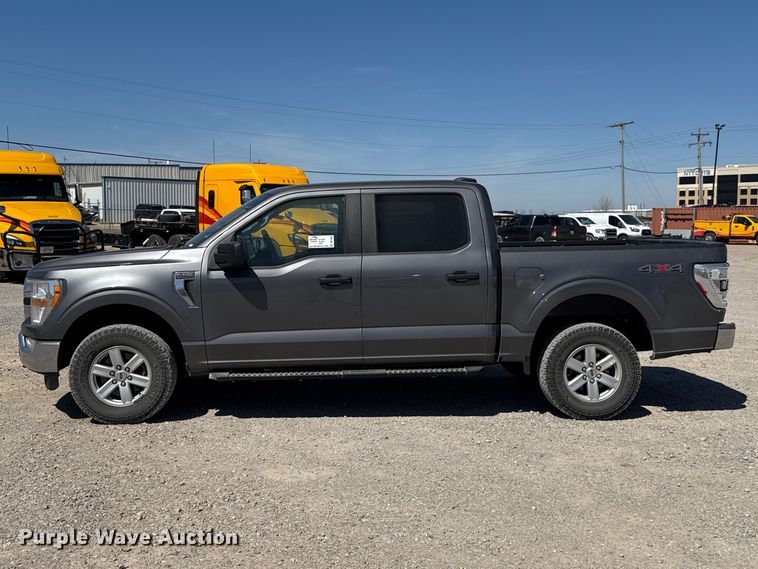 image for item DR1033 2022 Ford F150 Crew Cab pickup truck