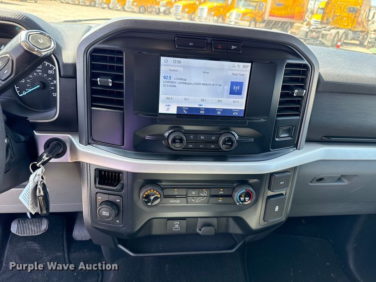 image for item DR1033 2022 Ford F150 Crew Cab pickup truck