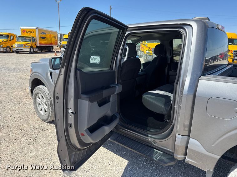 image for item DR1033 2022 Ford F150 Crew Cab pickup truck