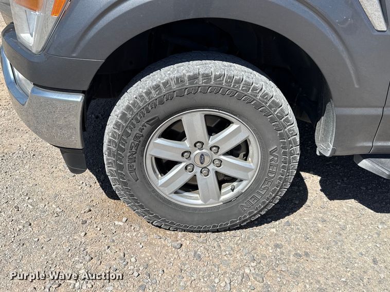 image for item DR1033 2022 Ford F150 Crew Cab pickup truck