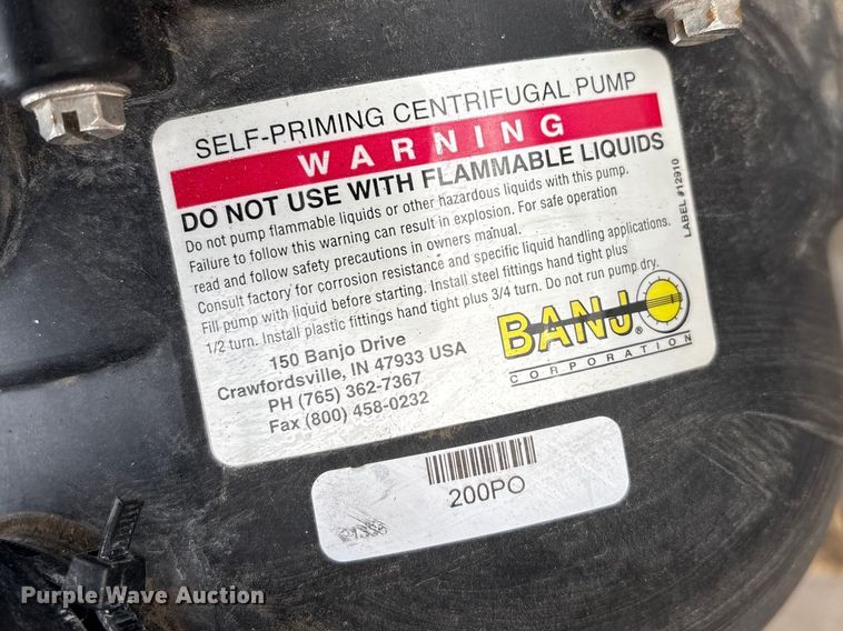 image for item DT2872 Banjo pump