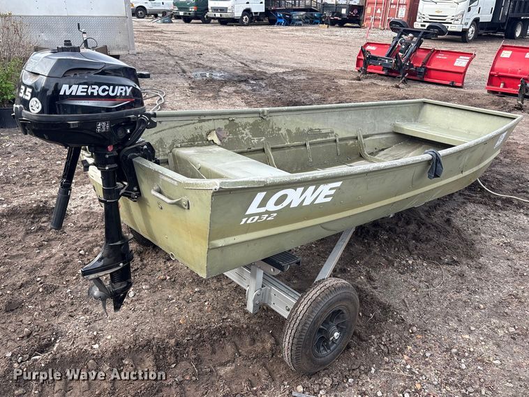 image for item DT2873 2021 Lowe 1032 boat