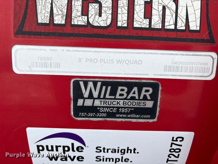 image for item DT2875 Western Pro Plus snow plow