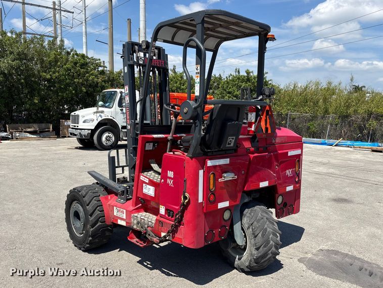 image for item DU0448 2017 Moffett M8 55.4 forklift