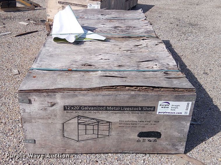 image for item DU3049 Valley Pioneer MSC1220F livestock shed