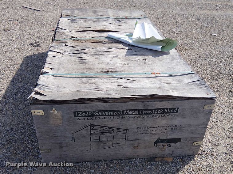 image for item DU3049 Valley Pioneer MSC1220F livestock shed