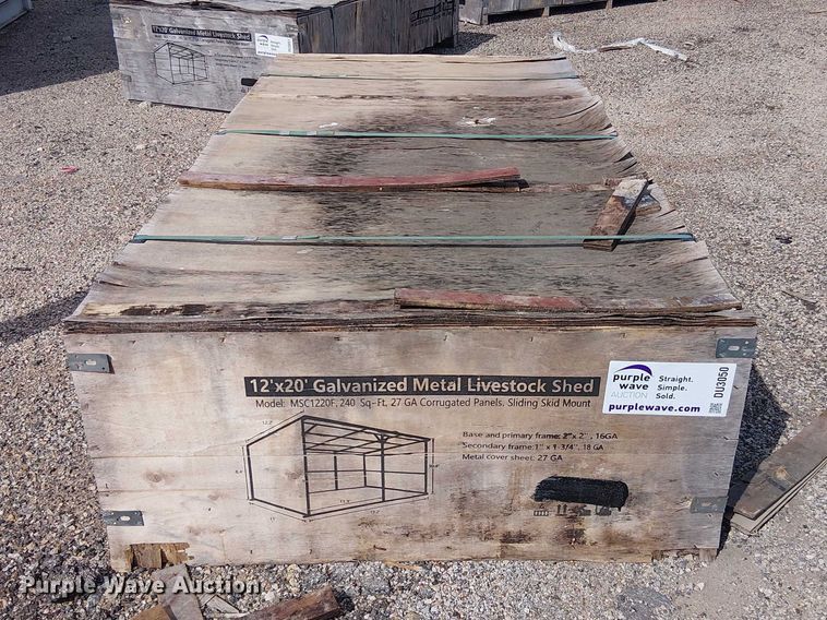 image for item DU3050 Valley Pioneer MSC1220F livestock shed