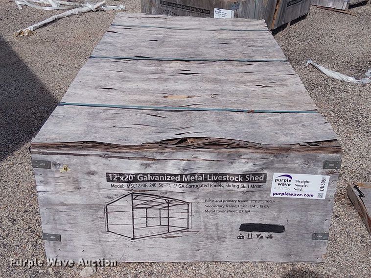 image for item DU3051 Valley Pioneer MSC1220F livestock shed