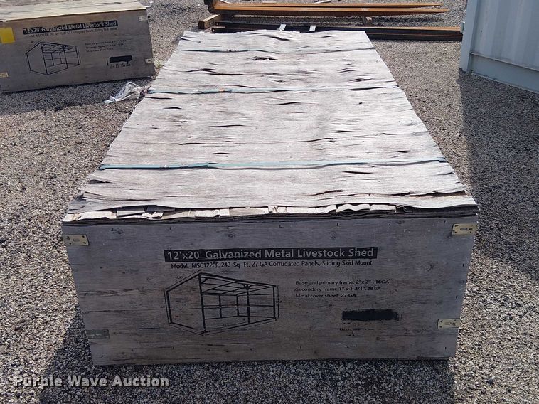 image for item DU3051 Valley Pioneer MSC1220F livestock shed