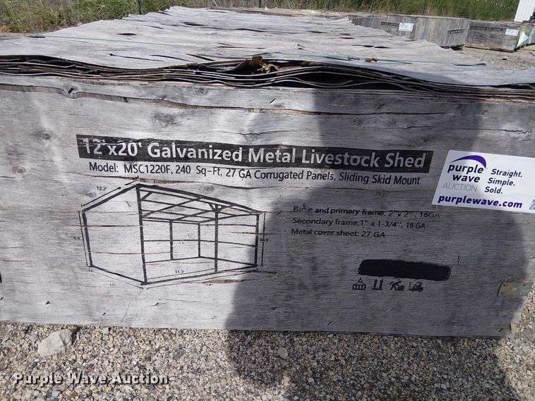 image for item DU3051 Valley Pioneer MSC1220F livestock shed